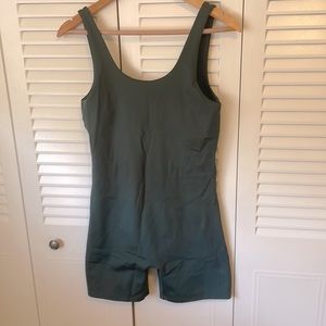 Girlfriend Collective Green Bodysuit - L